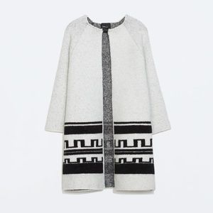 zara | grey Marley coat cardigan